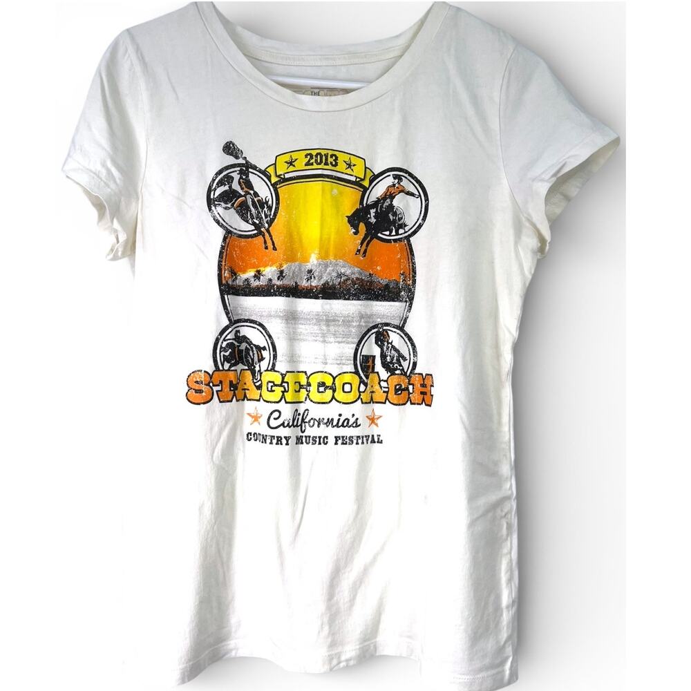 2013 Stagecoach Country Music Festival X GAP S t-shirt tee Western Rare Graphic